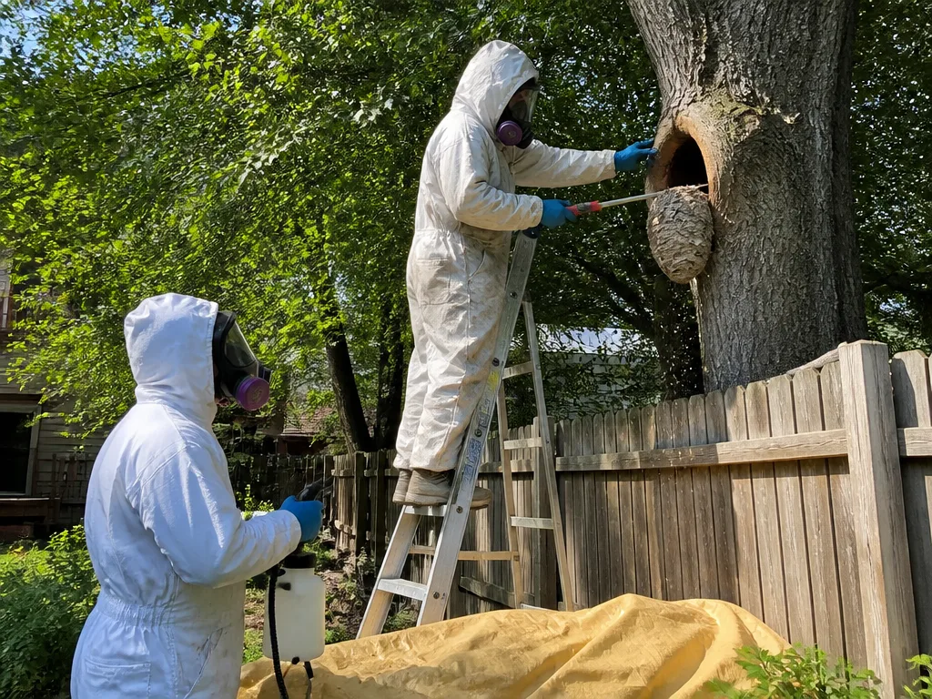 Hornet Nest Removal